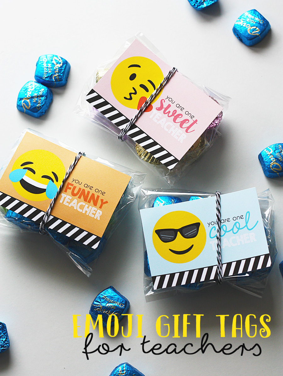 Emoji Gift Tags for Teachers – Short Stop Designs